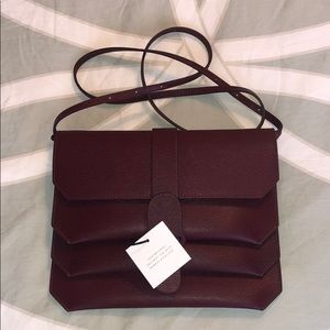 Senreve Crossbody In Mimosa Bordeaux